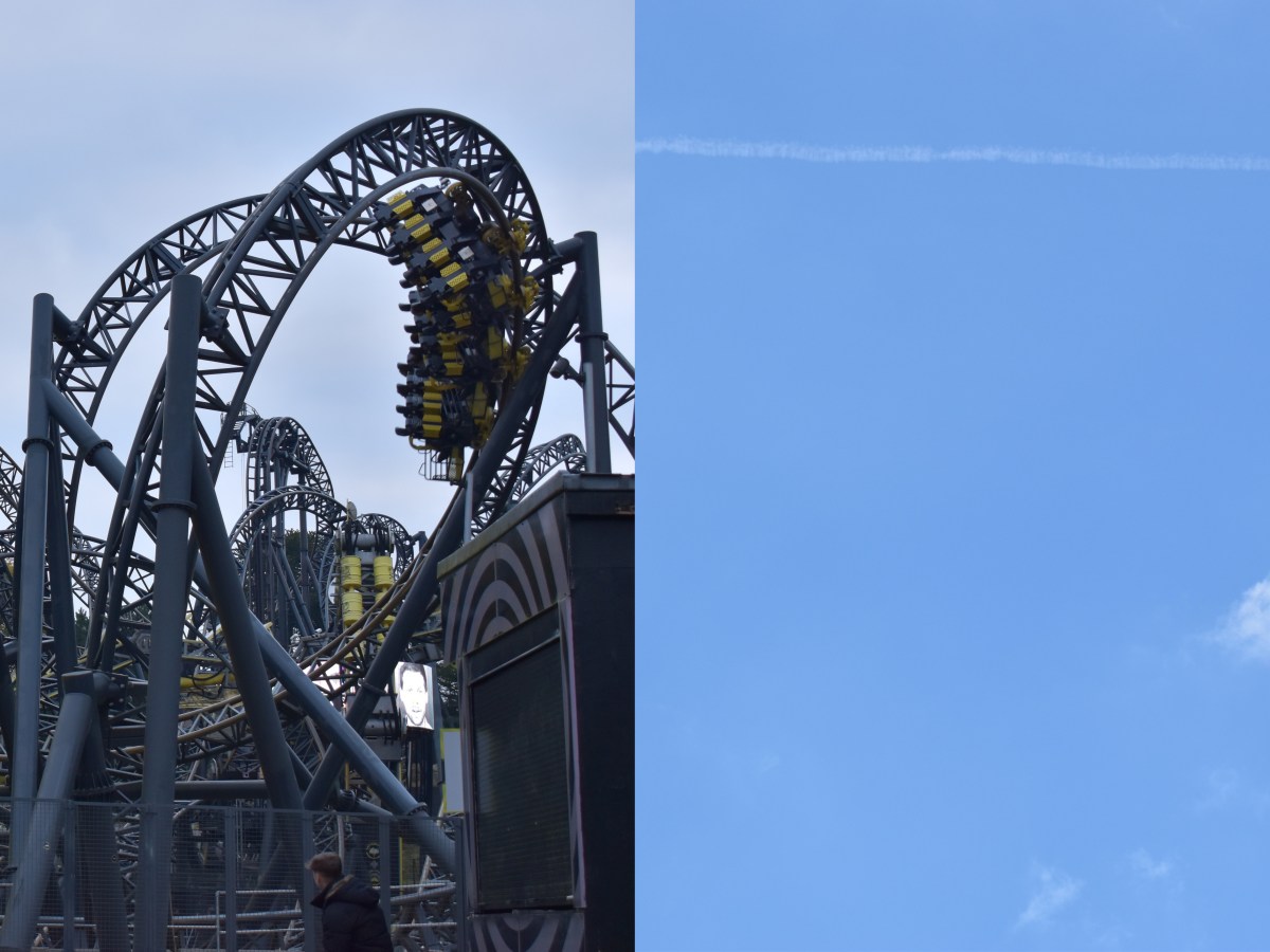 Battle of the two top tier thrill machines – The Smiler and Stealth