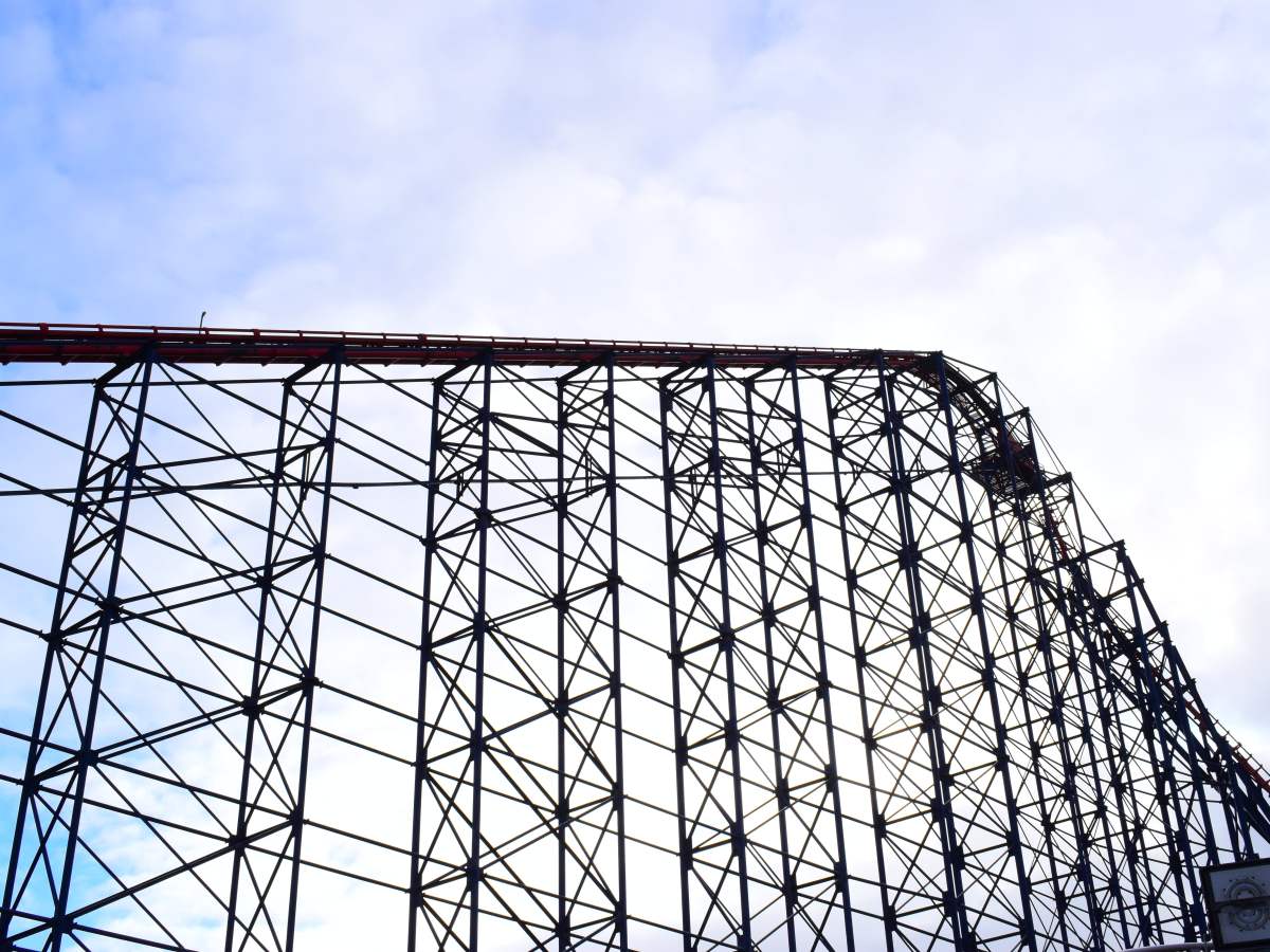 Blackpool Pleasure Beach – First day of the season